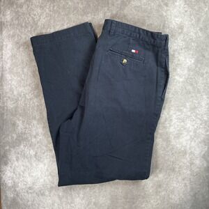 Tommy Hilfiger Vintage Y2K Relaxed Baggy Pleated Chino Pants Men's 38x:34